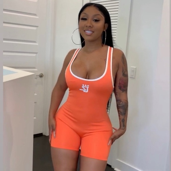 shane justin Other - Orange Shane Justin yoga suit NEVER WORN NWT